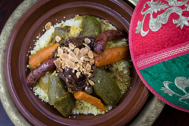 At Orlando's Moroccan Breeze, guests polish off hearty North African staples with gusto