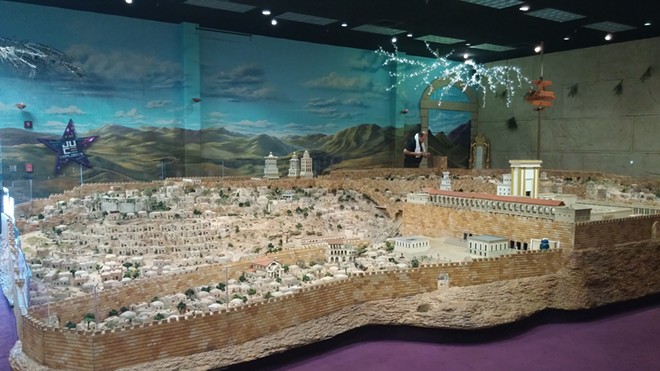 The First Century Jerusalem model that began the entire attraction now known as the Holy Land Experience. - Image via Ken Storey