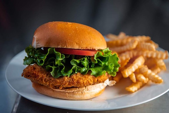 The fried chicken sandwich at the Coop by 4 Rivers - Photo courtesy 4R Restaurant Group