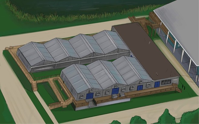 The Coral Arks planned for the Conservation and Technology Center - Image via Florida Aquarium