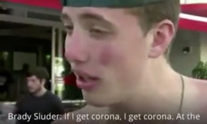 Florida spring breaker who doesn't care 'if I get corona' apologizes for being dumb