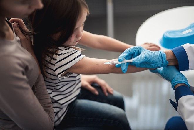The number of religious exemptions for kids' vaccinations in Florida is at an all-time high