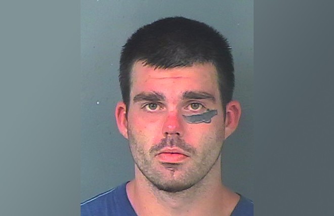 Justin Arthur Allen Couch is charged with aggravated battery - Photo via Hernando County Sheriff's Office/Facebook