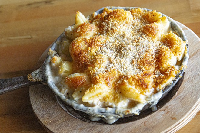 Pepper jack mac and cheese - PHOTO BY ROB BARTLETT