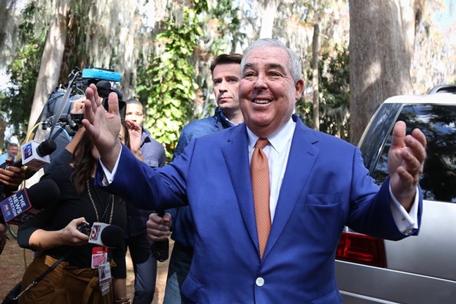 John Morgan at a Fight for 15 press conference - Photo by Joey Roulette