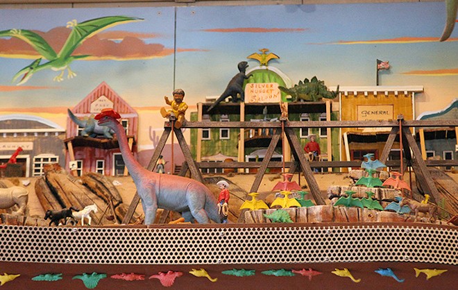 Dinoland U.S.A., possibly not the best place to trip - Photo courtesy Disney Parks Blog