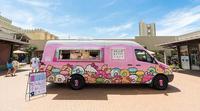 The Hello Kitty Cafe Truck - PHOTO COURTESY FWD PR