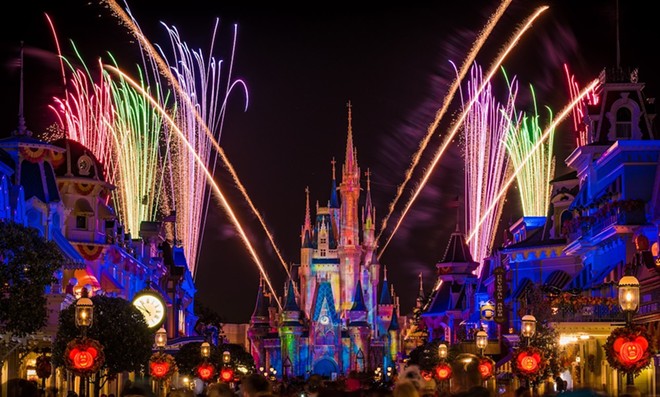 Nighttime entertainment still likely far off, even as fireworks are seen at Disney World