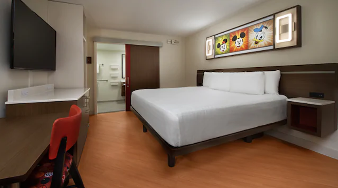 The updated All-Star Movies rooms at Disney World - Image courtesy of Disney