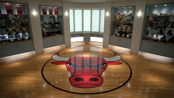 Michael jordan's sales trophy room