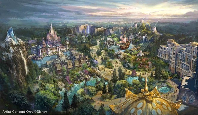 Fantasy Springs, a new land coming to Tokyo DisneySea - IMAGE VIA DISNEY
