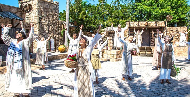 They know what time it is. - Photo courtesy the Holy Land Experience/Facebook