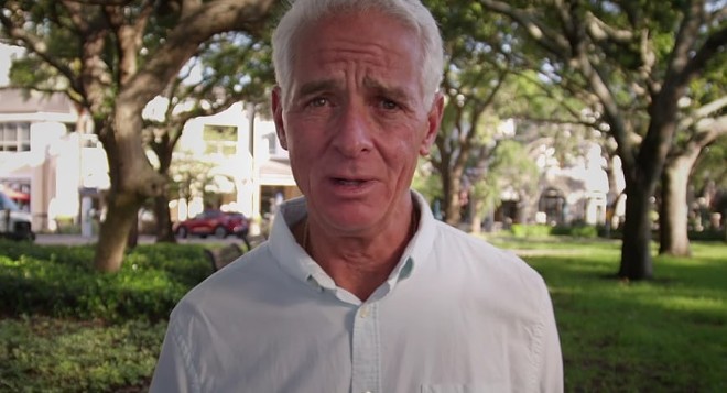 Charlie Crist will be running for governor of Florida long after we're all dead