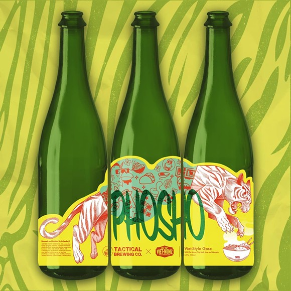 Art concept for Tactical Brewing's latest beer, Phosho - Courtesy of Tactical Brewing Co.