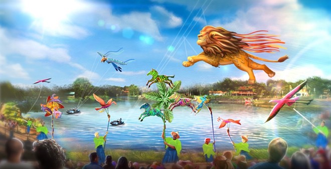 Disney KiteTails, debuting in October at Disney's Animal Kingdom - IMAGE VIA DISNEY
