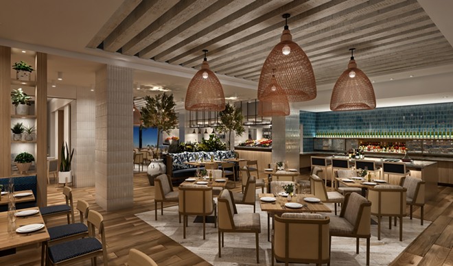 Interior rendering of Amare at the new Swan and Dolphin Reserve. - PHOTO COURTESY OF WALT DISNEY WORLD SWAN AND DOLPHIN