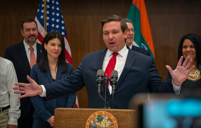 Florida Gov. Ron DeSantis has harsher words for Ilhan Omar than he does for literal Nazis