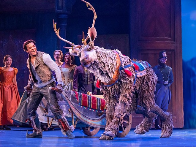 The "Frozen" Broadway musical is visiting 13 cities for its North American tour. - Photo via Frozen