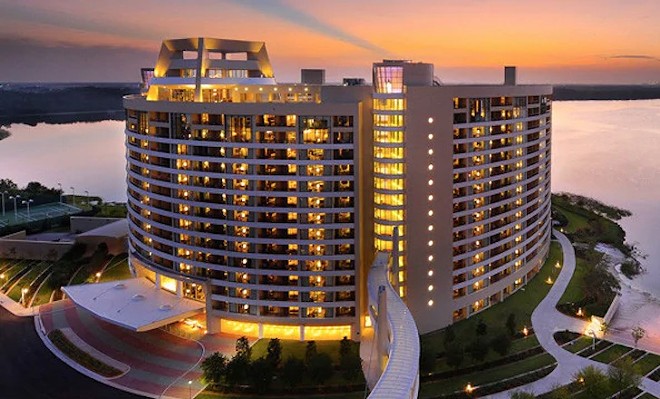 Bay Lake Tower at Disney's Contemporary Resort found itself two positions below Universal's Adventura Hotel on new U.S. News hotel rankings - Photo courtesy Disney Vacation Club