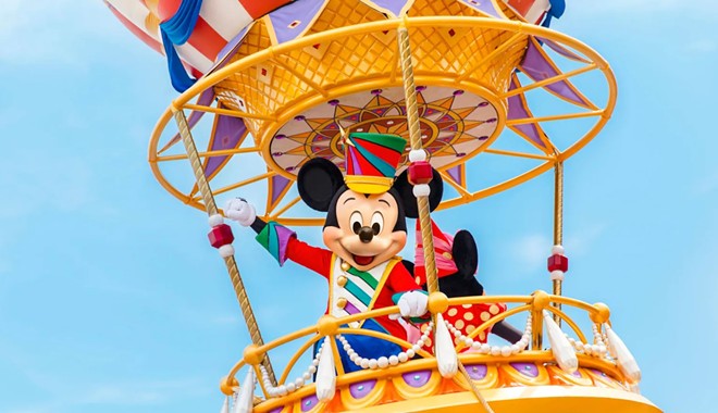 Mickey Mouse in the Festival of Fantasy Parade at the Magic Kingdom - Image via Disney