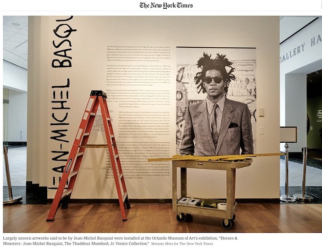 Questions and doubts overshadow Orlando Museum of Art's Basquiat show ‘Heroes and Monsters’ (2)