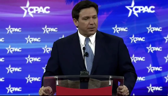 Florida Gov. Ron DeSantis cheered at CPAC as potential presidential campaign looms