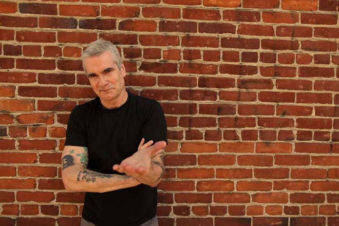 Henry Rollins borrowed his name from a certain local college - photo courtesy of the artist