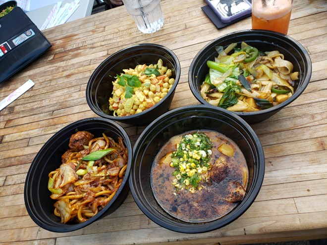 Oodles of noodles at the Red Panda pop-up in April - photo by Faiyaz Kara