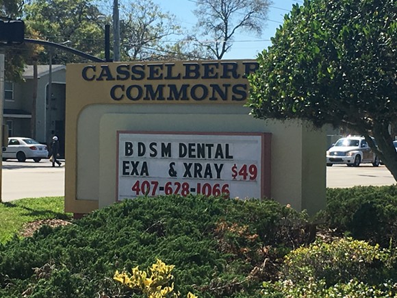 Some local teens keep sabotaging this dentist's sign in Casselberry