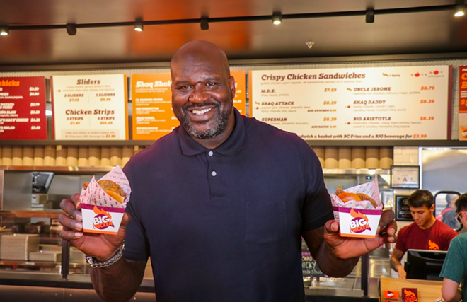 Shaquille O’Neal's  Big Chicken franchise is coming to Orlando