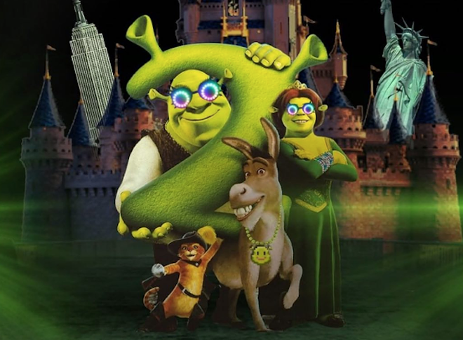 The Shrek Rave is almost here! - Image courtesy Shrek Rave/Instagram