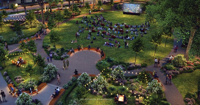 Conceptual rendering of the new Park to open early 2024. - Photo courtesy of City of Winter Park
