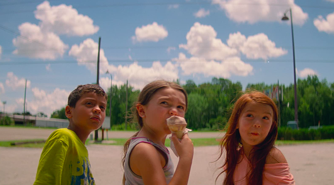 The Florida Project is a 2017 coming-of-age film that follows an unemployed single mother and her six-year-old daughter living in a budget motel in Kissimmee, Florida. - Image via imdb.com