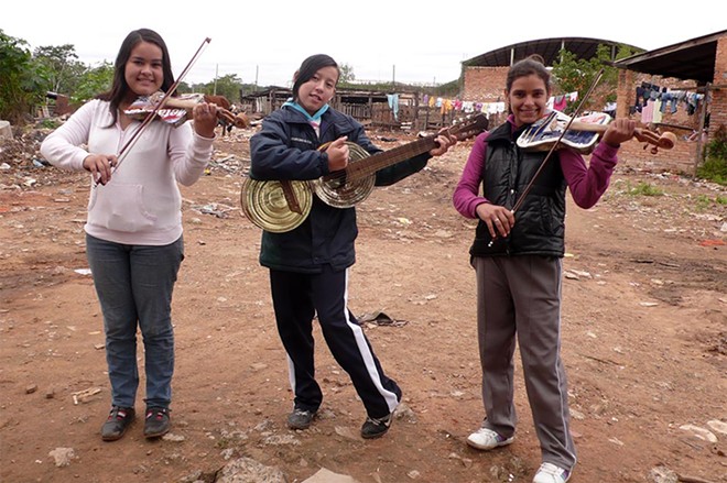 'Landfill Harmonic' screens thanks to Global Peace Film Festival this week - Courtesy photo