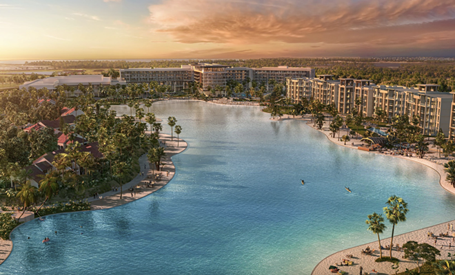The upcoming Evermore Orlando Resort debuts the city’s first artificial lagoon | Orlando Area News | Orlando