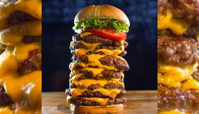 Burger chain debuts new 10 patty ‘X’ burger in Orlando, following Twitter name change