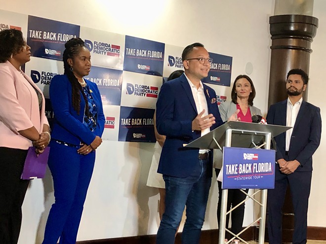 Florida Democrats launch a new voter registration initiative ahead of 2024 elections in Orlando. (Aug. 2, 2023) - photo by McKenna Schueler