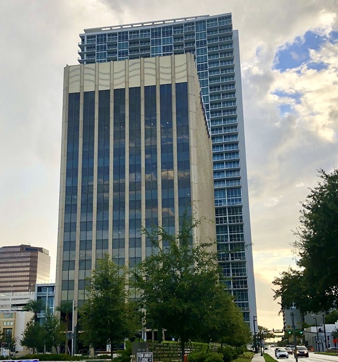 A building in downtown Orlando where the anti-union Labor Pros list their address in forms disclosing their persuader activity for employers. - photo by McKenna Schueler