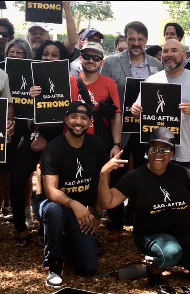 ‘Power to performers’ SAGAFTRA members rally in Orlando amid ongoing