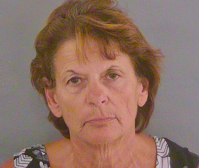 Linda Marie Caccese, 71, was arrested Monday for beating a fellow Villages resident. - Photo via Wildwood Police Department