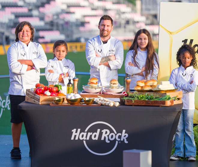 Hard Rock Cafe Orlando now has a Lionel Messi-inspired kids menu