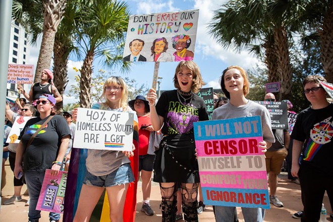 Orlando LGBTQ+ groups join National March to Protect Trans Youth