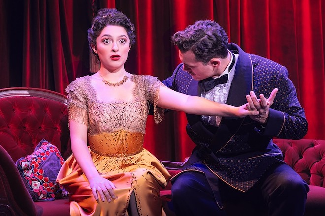 Katerina McCrimmon and Stephen Mark Lukas in the national touring production of "Funny Girl" - photo by Matthew Murphy