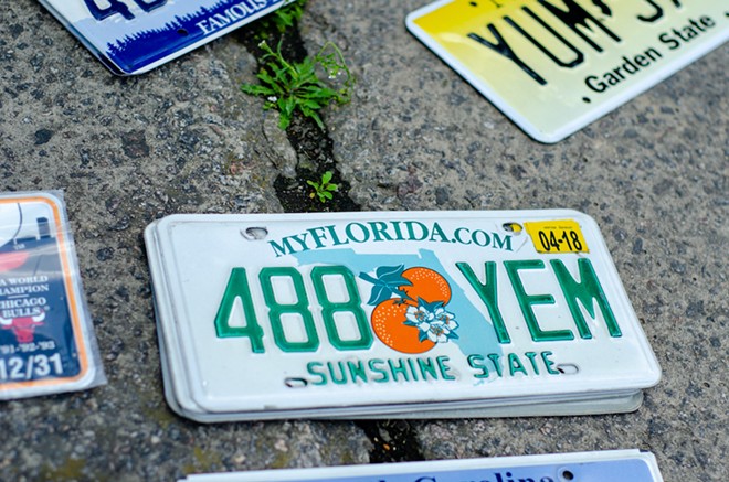 HB 733: State lawmakers have proposed a license plate highlighting The Villages. - Photo via Adobe