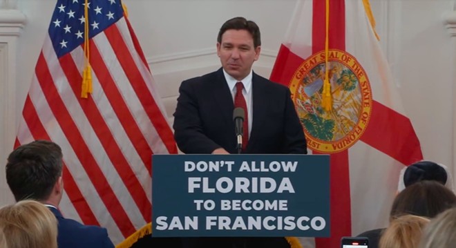 Florida Gov. DeSantis backs bill that bans sleeping in public