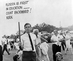 The battle over Florida's unions is driven by political favors, out-of-state interest groups, and confusion (10)