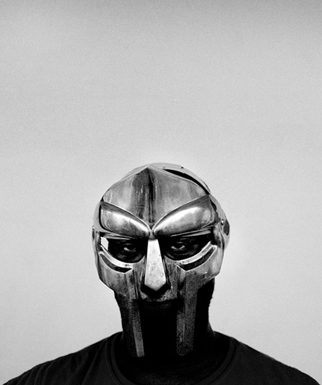 MF Doom ("Madvillainy" album cover) - Photo by Eric Coleman