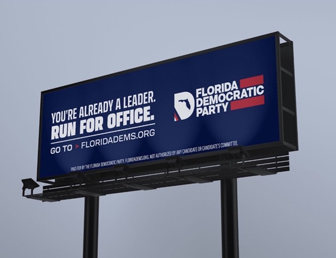 Florida Democrats now running billboards to recruit candidates for state office