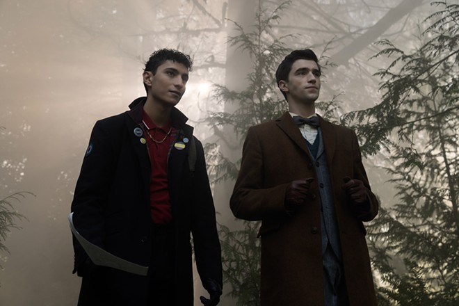 In 'Dead Boy Detectives,' dead teens meet up in the afterlife to tackle mysteries in a series adapted from the work of Neil Gaiman. - photo courtesy Netflix