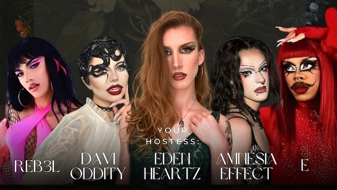 Garden of Eden drag and dinner showcase happens at The Heavy this weekend - Courtesy photo